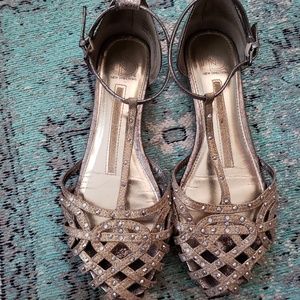 New Directions T-Strap Flat Sandals